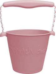 Scrunch bucket zacht roze