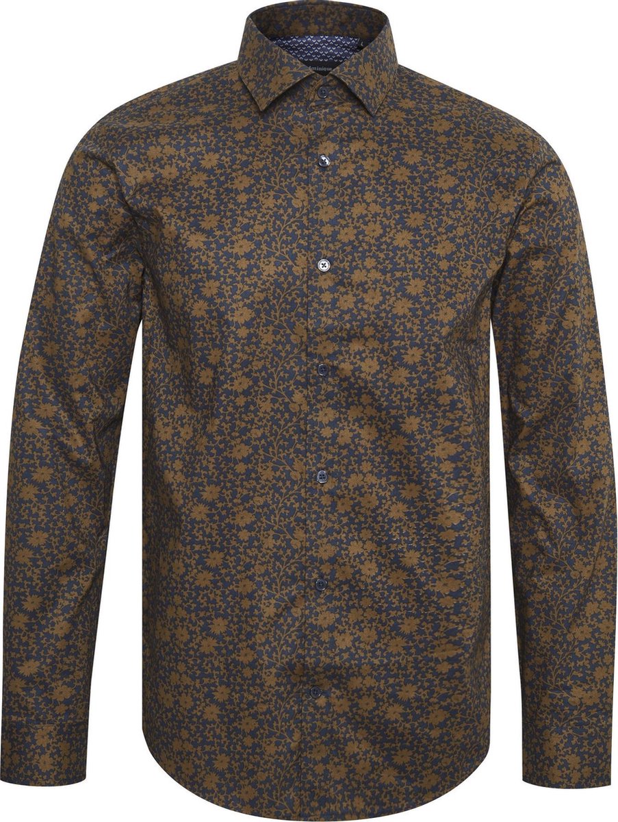 Matinique Overhemd - Slim Fit - Bruin - L