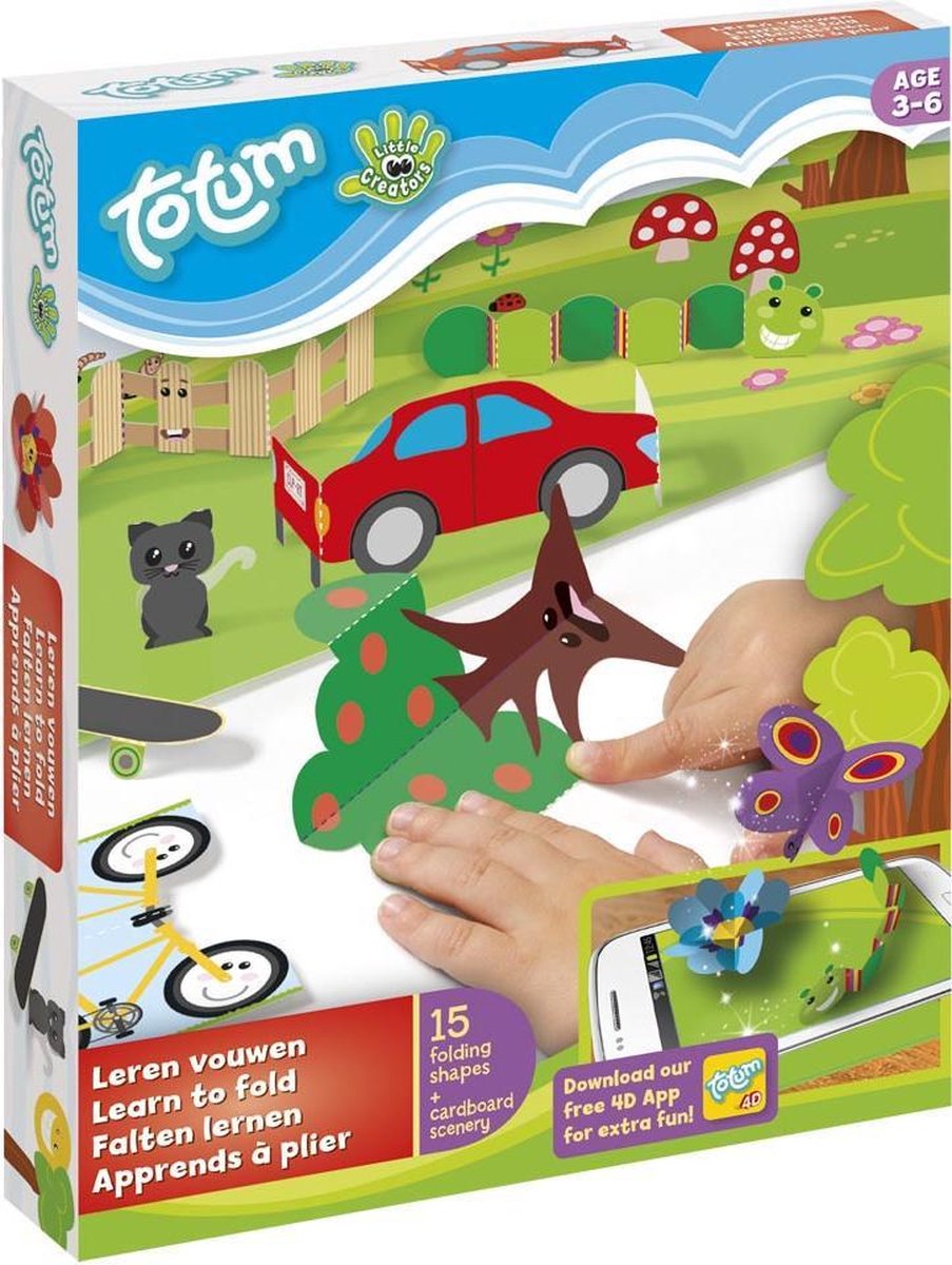 Totum Little Creators Leren vouwen