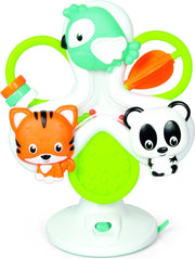 Baby Clementoni - Ring En Ring Dieren - Speelgoed Voor Hoge Stoel - activiteitencentrum educatief
