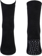 Anti slip huis sokken met badstof Zwart 35-38