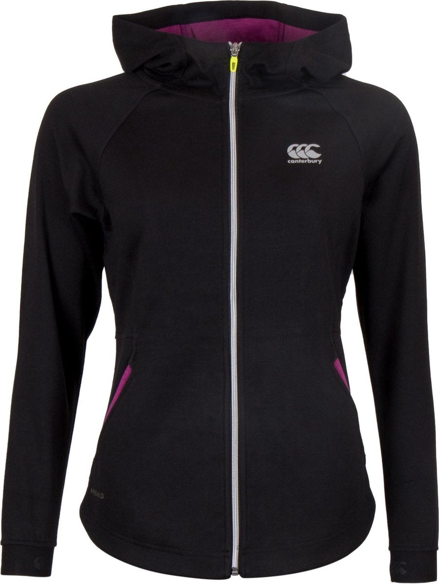 Canterbury Sportjas - Maat 32  - Vrouwen - Zwart/Paars