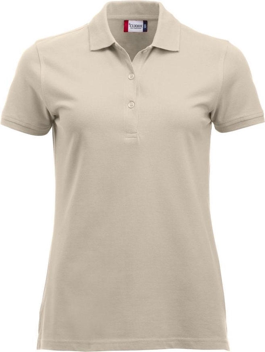 Clique New Classic Marion S/S Licht Khaki maat XXL