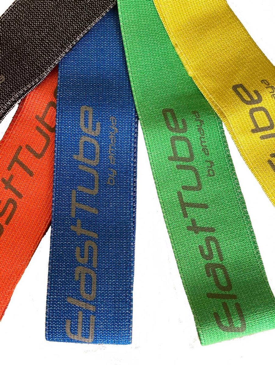 Weerstandsbanden | Set van 5 | Bootybands | Weerstandsband | Resistance bands | Fitnessband