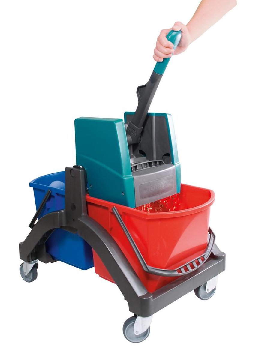 Leifheit - Professional Reinigingskar - duo - 2 x 17 l