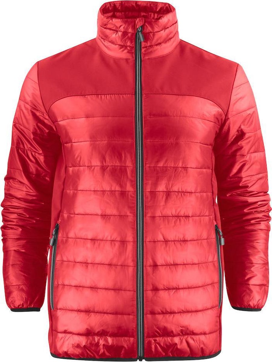 Printer Quilted Jas Expedition Man 2261057 Rood - Maat XXL