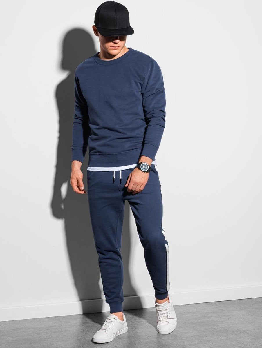 Heren - joggingpak - Navy - Z26