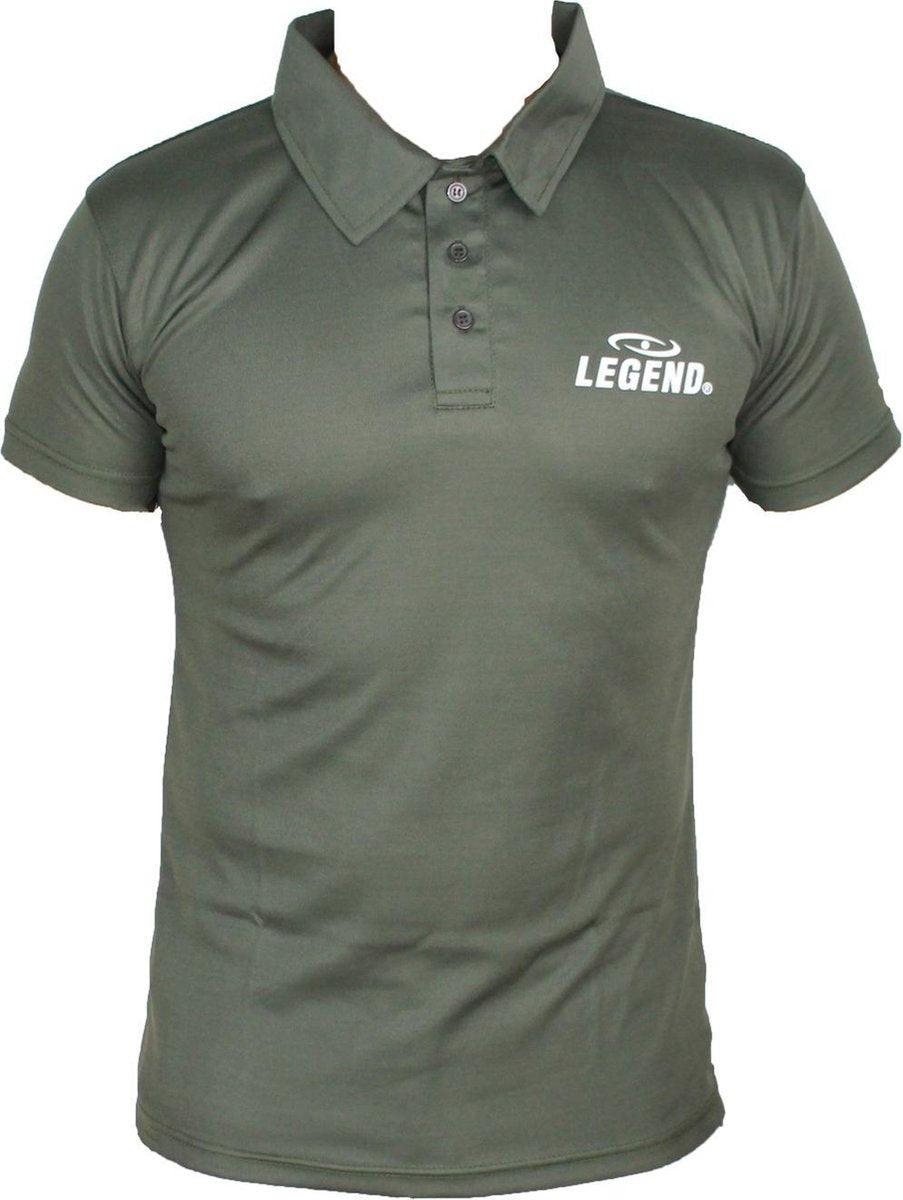 Polo Legend Slimfit army green  XS