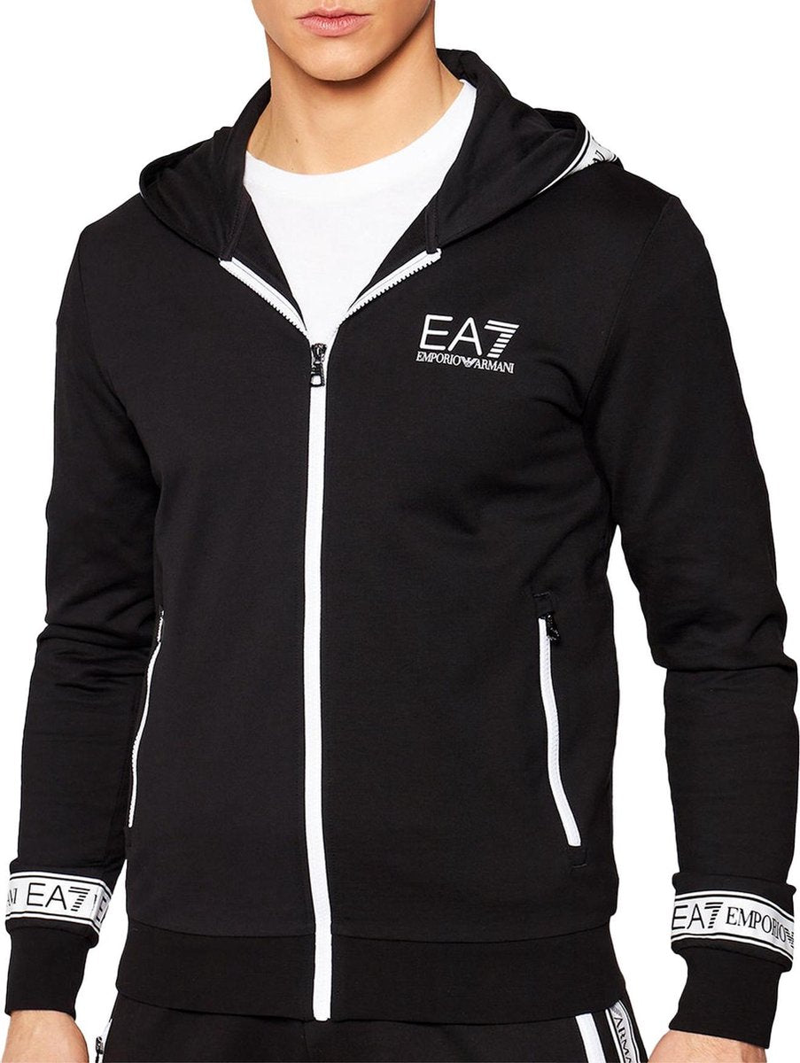 Armani EA7 Sweatvest met Logotape - M
