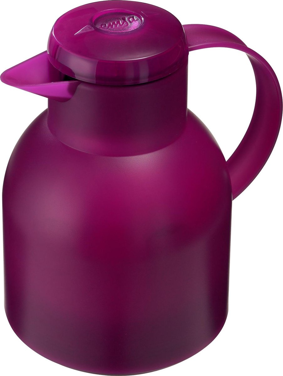 Emsa Samba - Isoleerkan Quick Press - 1 L - Framboos Transparant