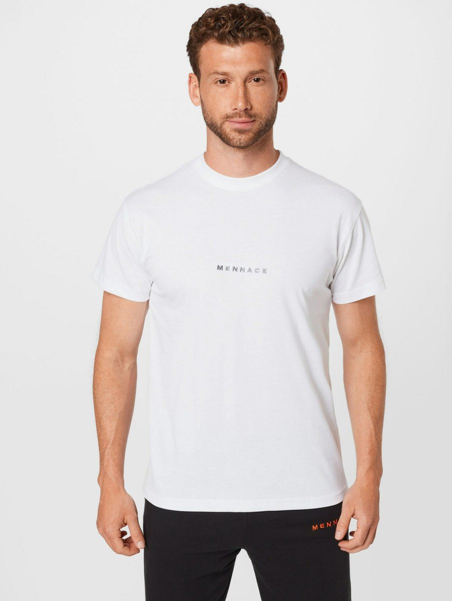 Mennace shirt Grijs Gemêleerd-L