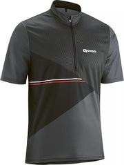 Gonso Ripo Fietsshirt - Maat XL  - Mannen - zwart/donker grijs/rood
