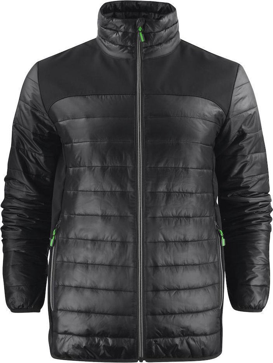 Printer Quilted Jas Expedition Man 2261057 Zwart - Maat M
