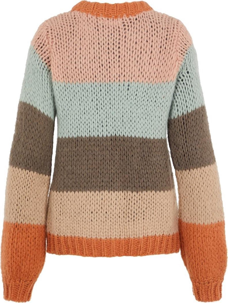 Pcsiri Ls O-neck Knit 17107151 Sunburn/misty Rose