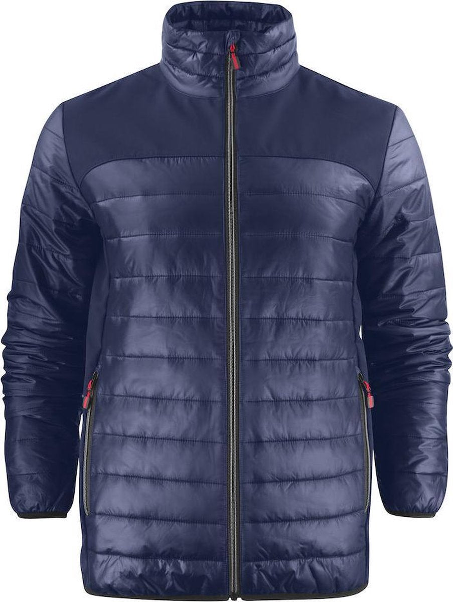 Printer Quilted Jas Expedition Man 2261057 Marine - Maat XL