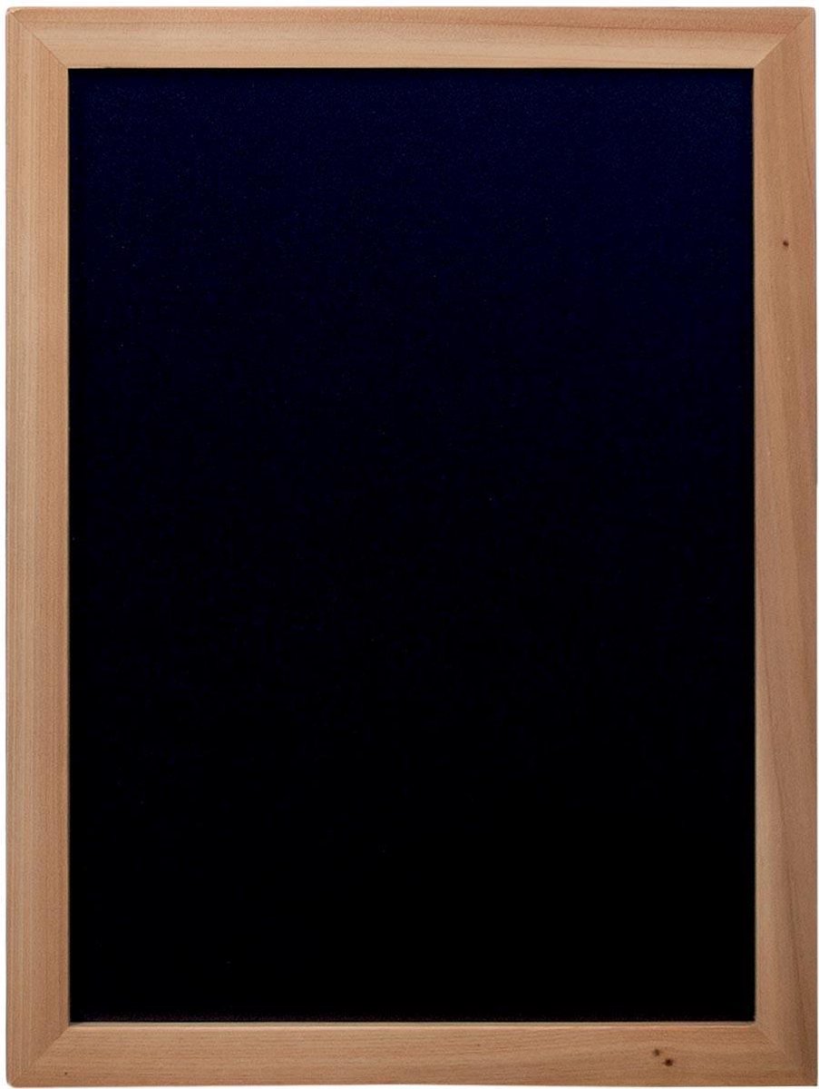 6x Securit krijtbord Woody 30x40cm