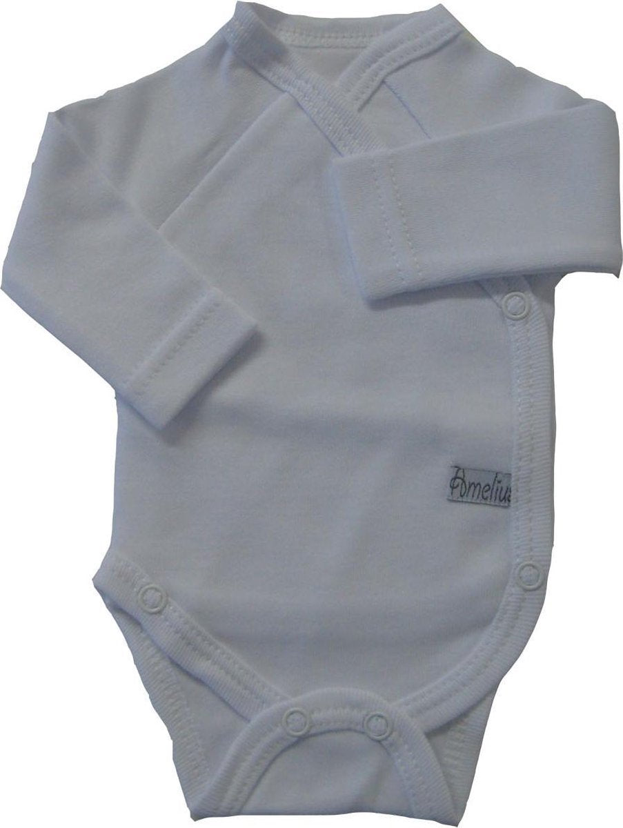 Prematuur Romper wit lange mouw maat 44