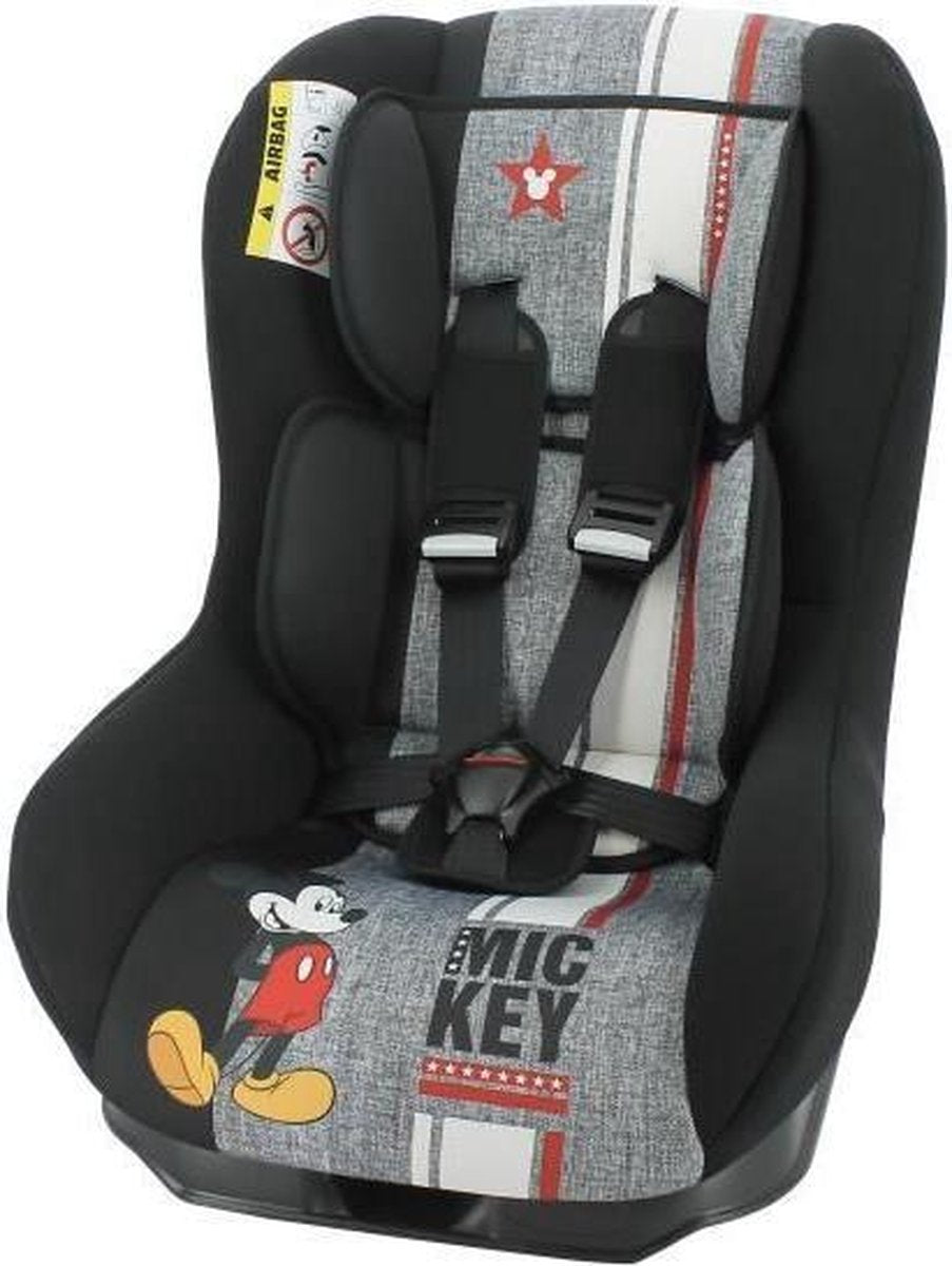 DISNEY Autostoel Maxim First Group 0/1 - Geboorte tot 18 kg - Mickey