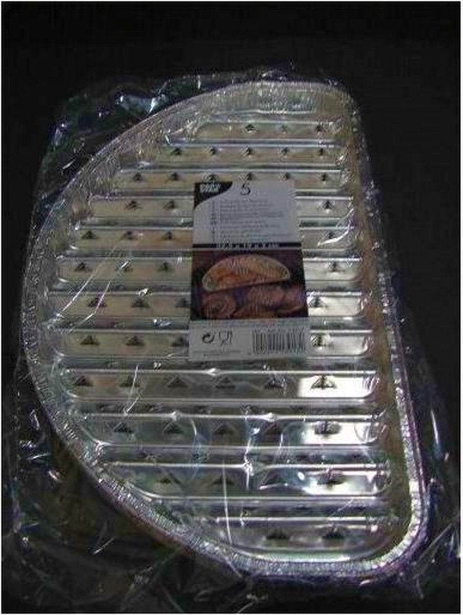 Papstar - Grill schalen half rond - 32