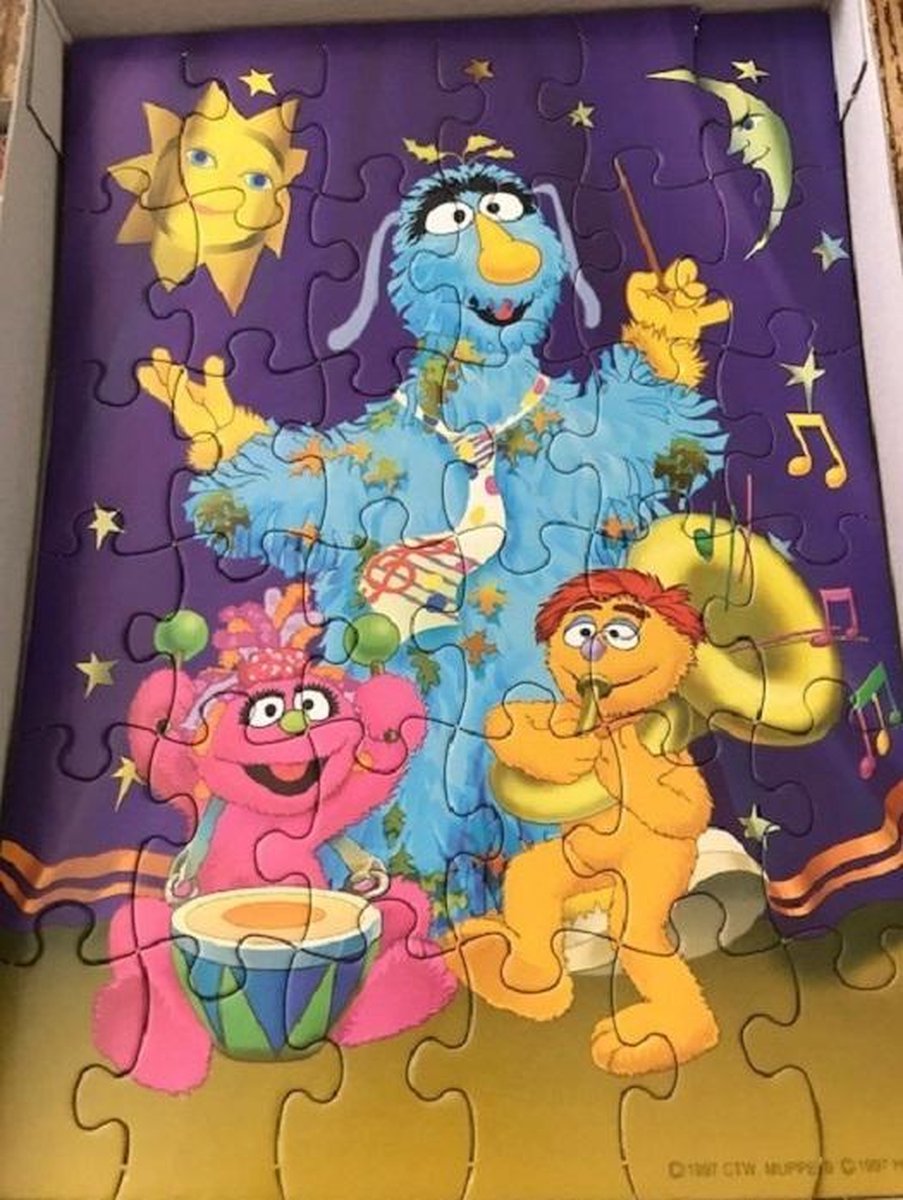 Sesamstraat puzzels set van 2 stuks