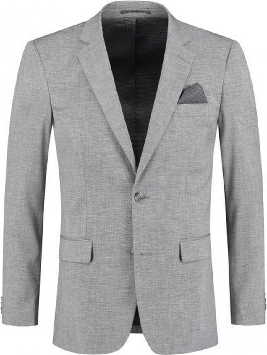 GENTS | Colbert Heren linnenlook grijs 0021 Maat 50