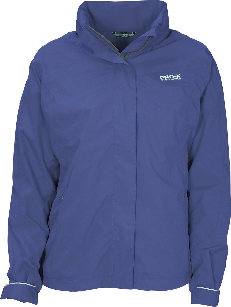Pro-x Elements Regenjas Melinda Dames Polyester Blauw Maat 42