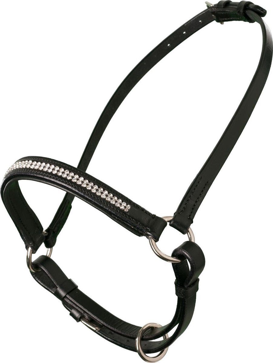 MHS Showhalster Pezula Zwart/Zilver mt 2