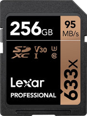 Lexar Professional 633x SDHC 256GB -  95 MB/s UHS-I