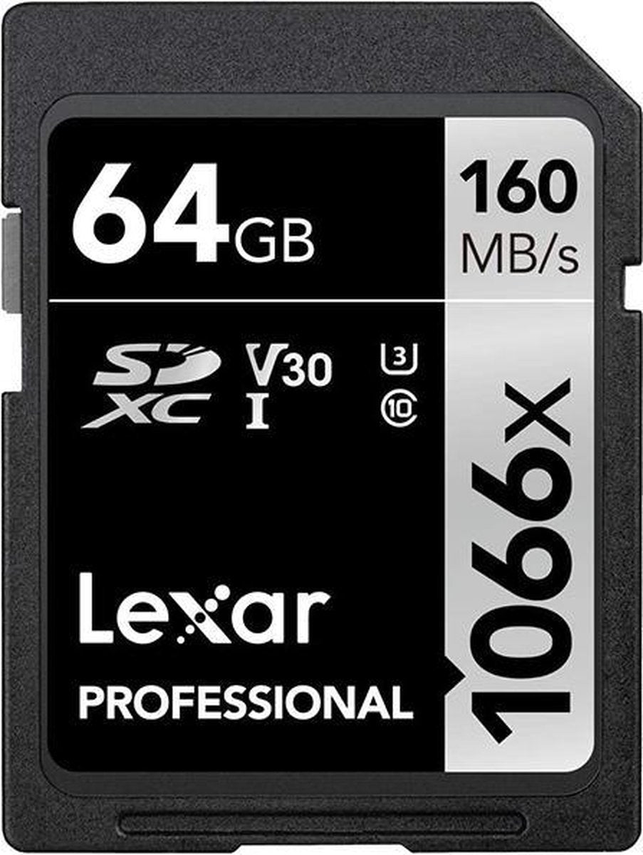 Lexar SDXC Professional UHS-I 1066x 64GB
