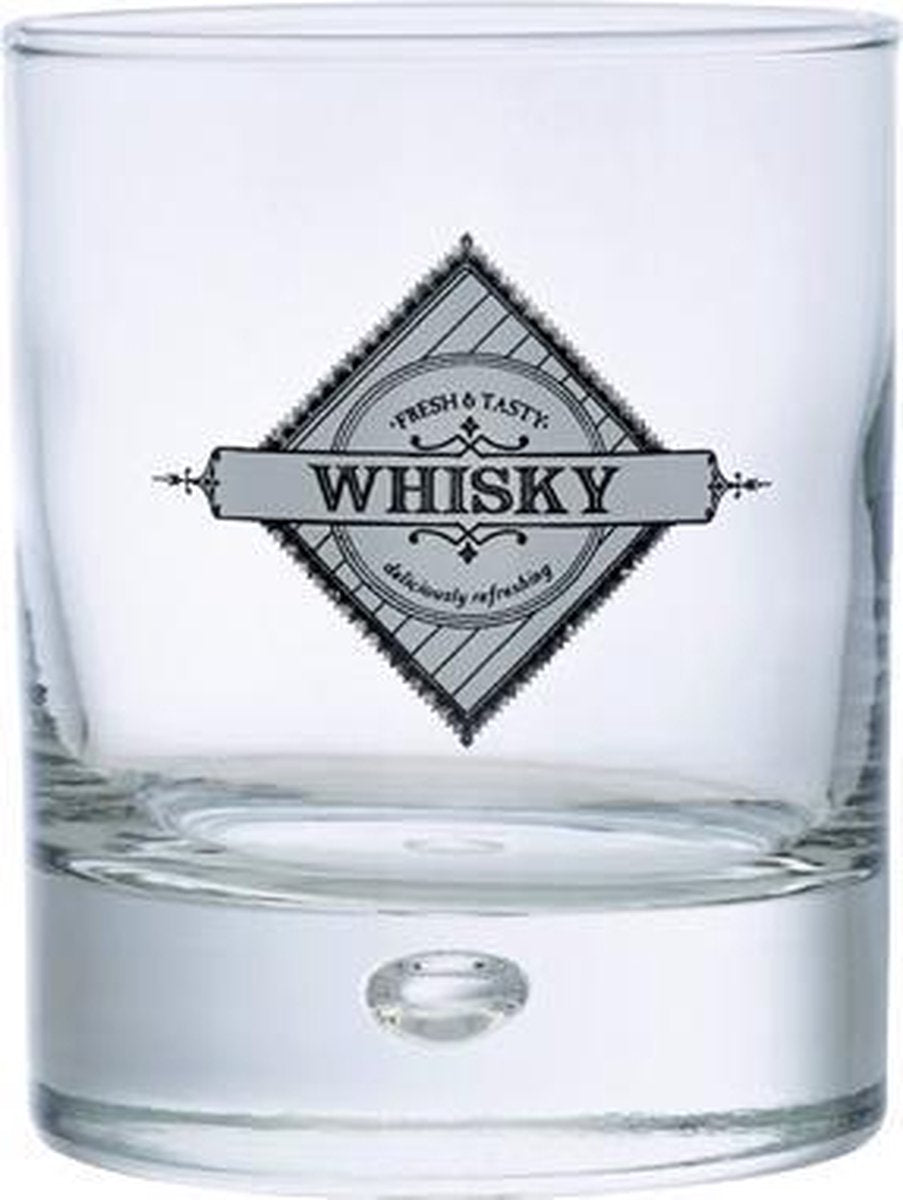 Disco Tumbler set - Luxe Whiskeyglazen - 29cl - 6 stuks