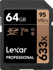 Lexar SDXC Professional UHS-I 633x 64GB