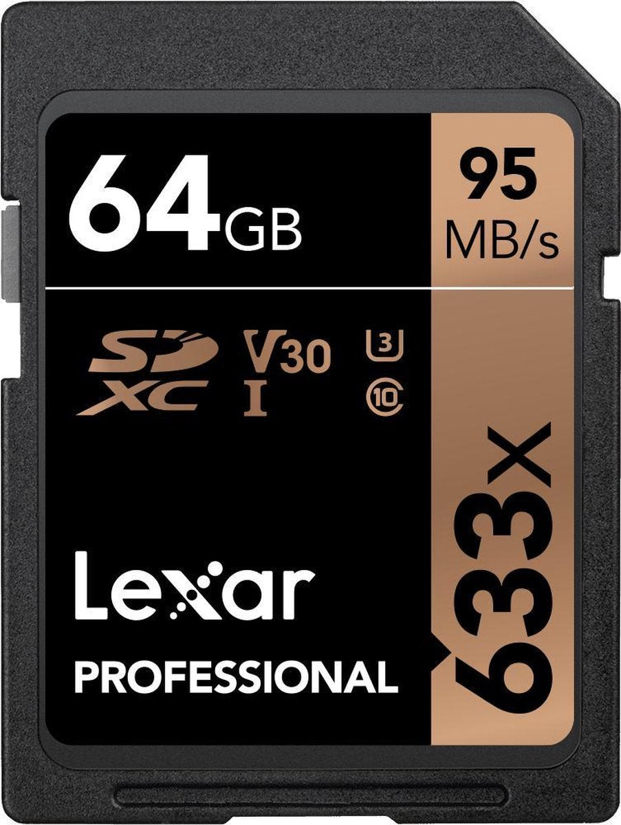 Lexar SDXC Professional UHS-I 633x 64GB