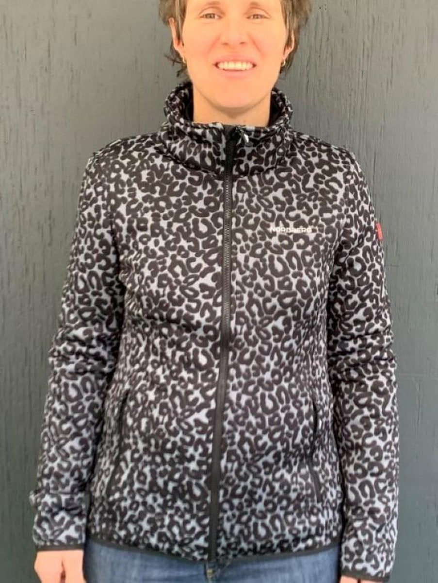 Nordberg fleece vest SIV antraciet tiger - maat L