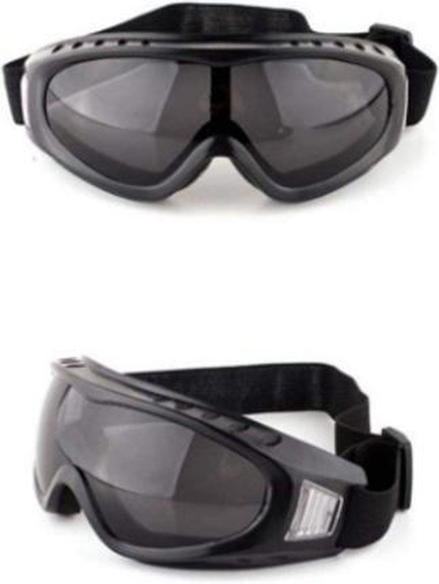 Ski & Snowboard Bril - Volwassenen - Masker - Zwart - Wintersport