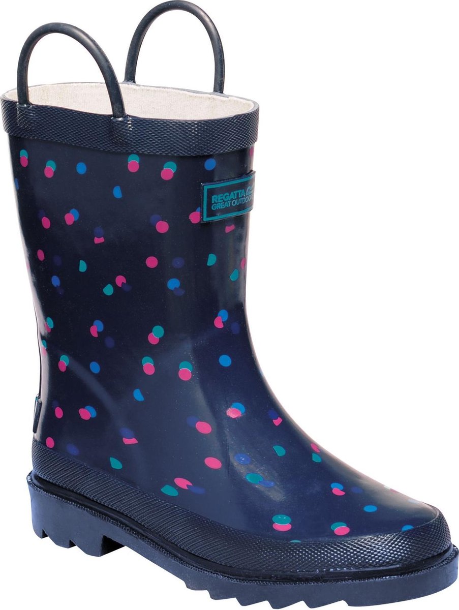 Regatta-Minnow Jnr Welly-Laarzen-Kinderen-MAAT 33-Blauw