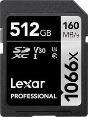 Lexar SDXC Professional UHS-I 1066x 512GB