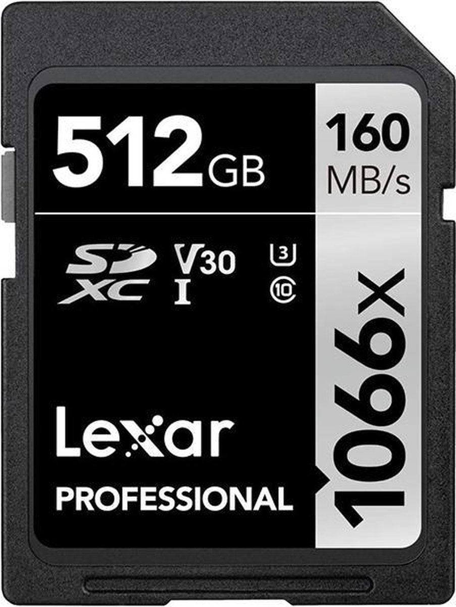 Lexar SDXC Professional UHS-I 1066x 512GB