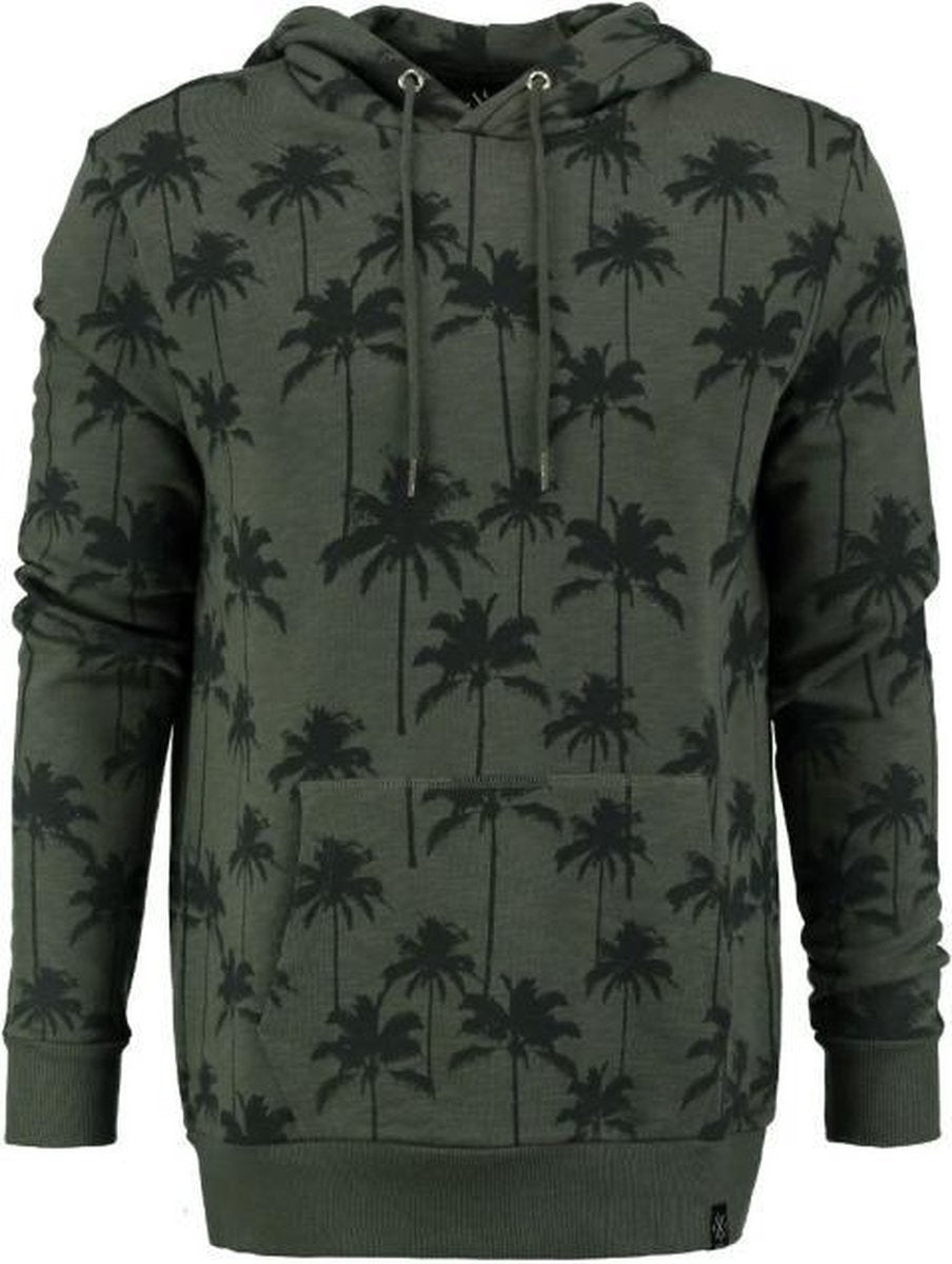 Kultivate sweater hoodie army - Maat S
