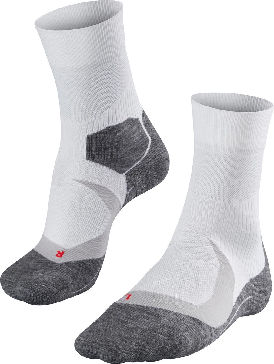 FALKE RU4 Cool Heren Hardloopsokken - Wit - Maat 44-45