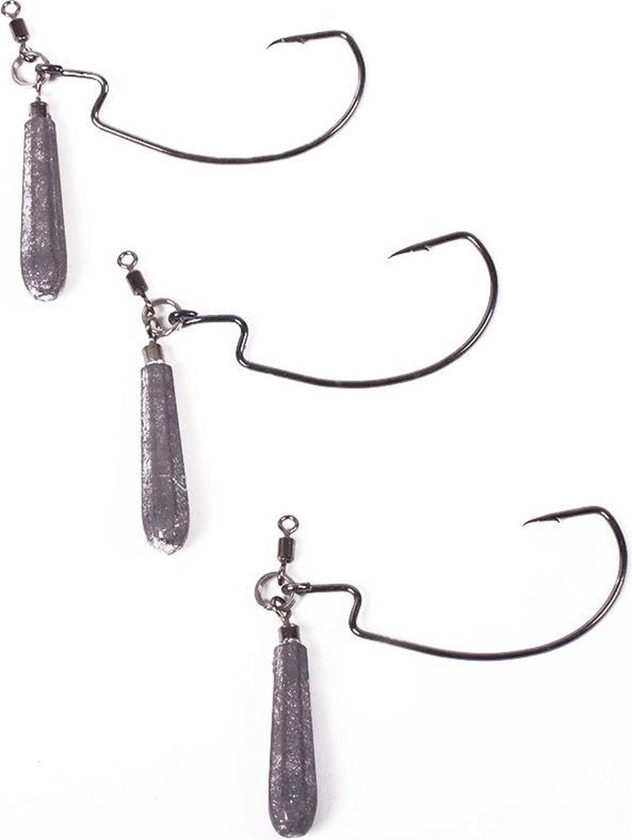 DLT Bottom Bouncer Jig - Haakmaat 2/0 - 7g - Zilver