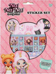 Totum Stickervellen Na!na!na! Surprise Papier Roze 3-delig