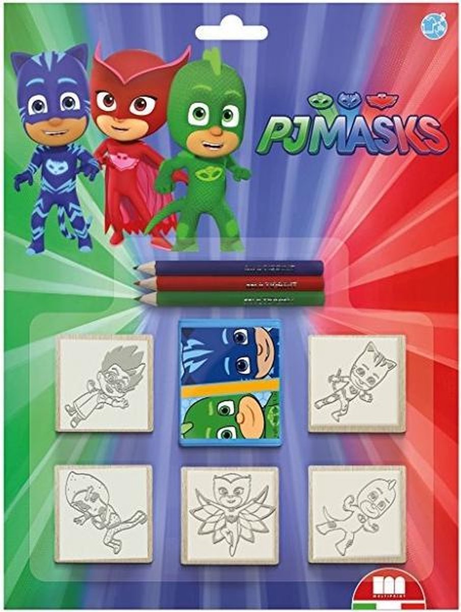 Multiprint Kleurset Pj Masks 9-delig