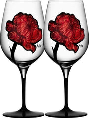 Kosta Boda Tattoo Wijnglas - 0.6Ltr - Set 2 stuks