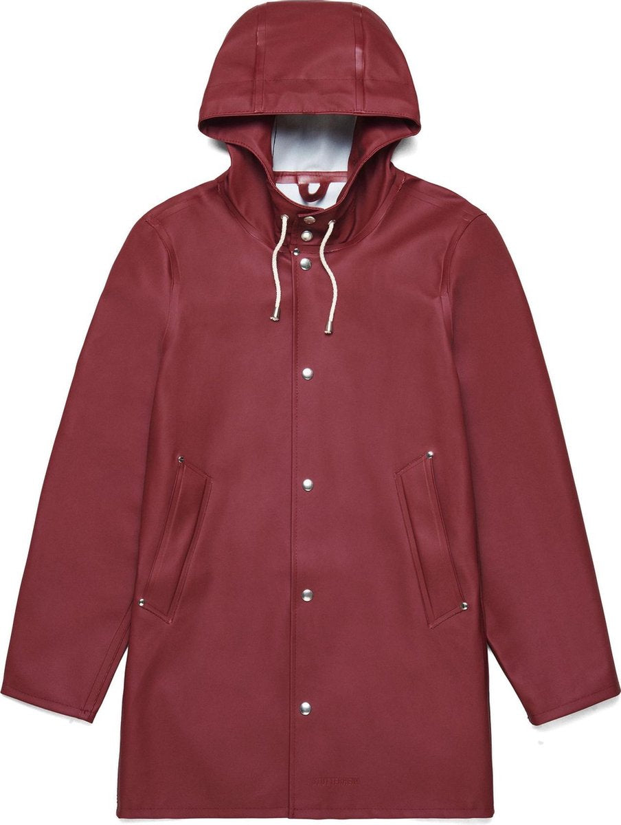 Stutterheim - Regenjas voor dames en heren - Stockholm - Burgundy - maat S