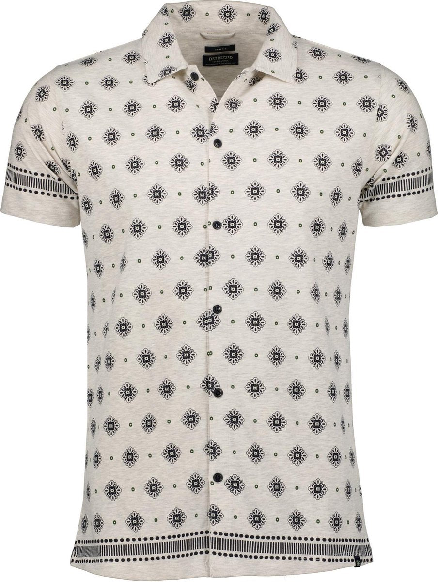 Dstrezzed Overhemd - Slim Fit - Grijs - M