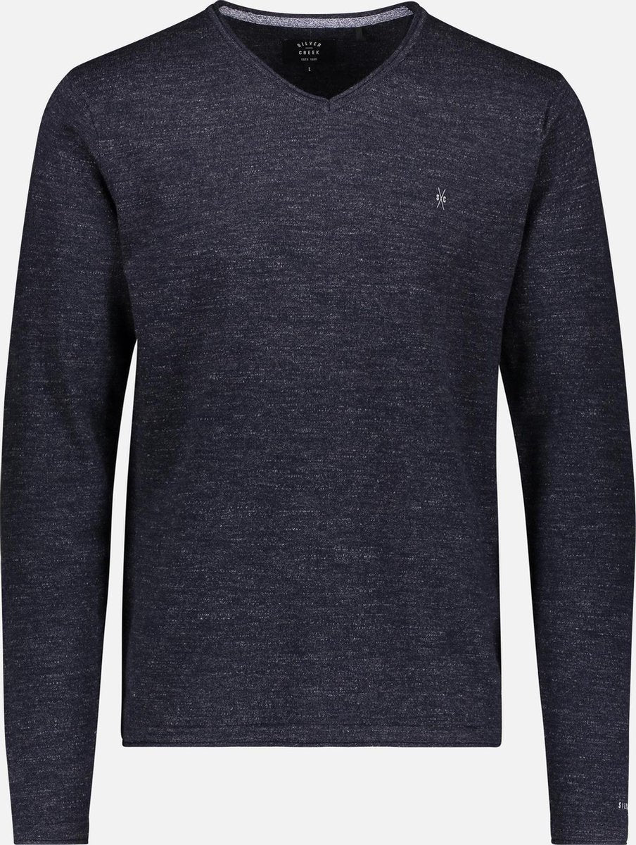 Silvercreek  Ervine Trui  Mannen Blue Navy XL
