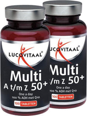 Lucovitaal - Multivitamine A t/m Z 50+ - 2x100 Duopak - Multivitaminen