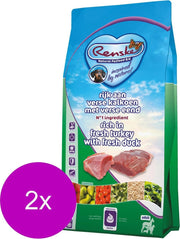 Renske Adult Kalkoen&Eend - Hondenvoer - 2 x 2 kg