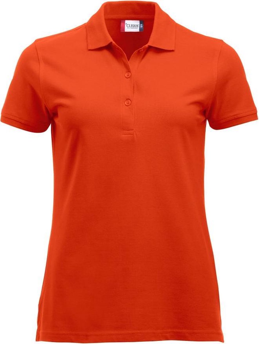 Clique New Classic Marion S/S Dieporanje maat XL