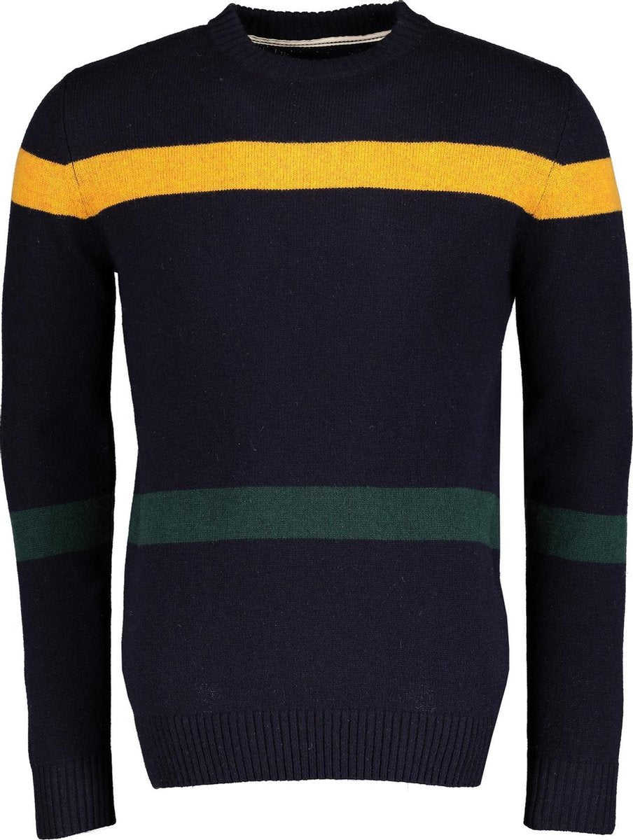 Anerkjendt Pullover - Slim Fit - Blauw - XL